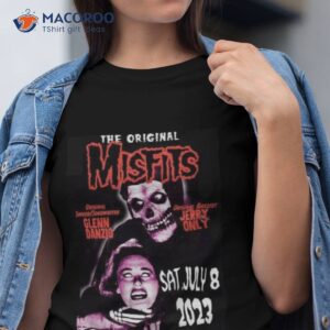 misfits tour newark nj poster shirt tshirt