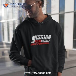 Mission Impawssible Text Only Shirt