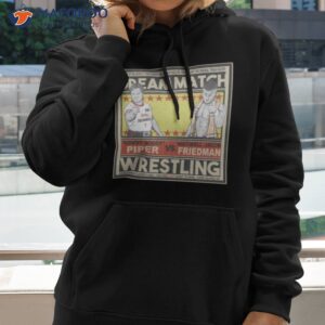 mjf vs piper design wrestling shirt hoodie