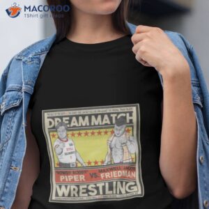 mjf vs piper design wrestling shirt tshirt