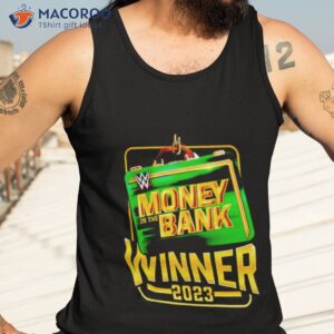 money in the bank green winner 2023 shirt tank top 3