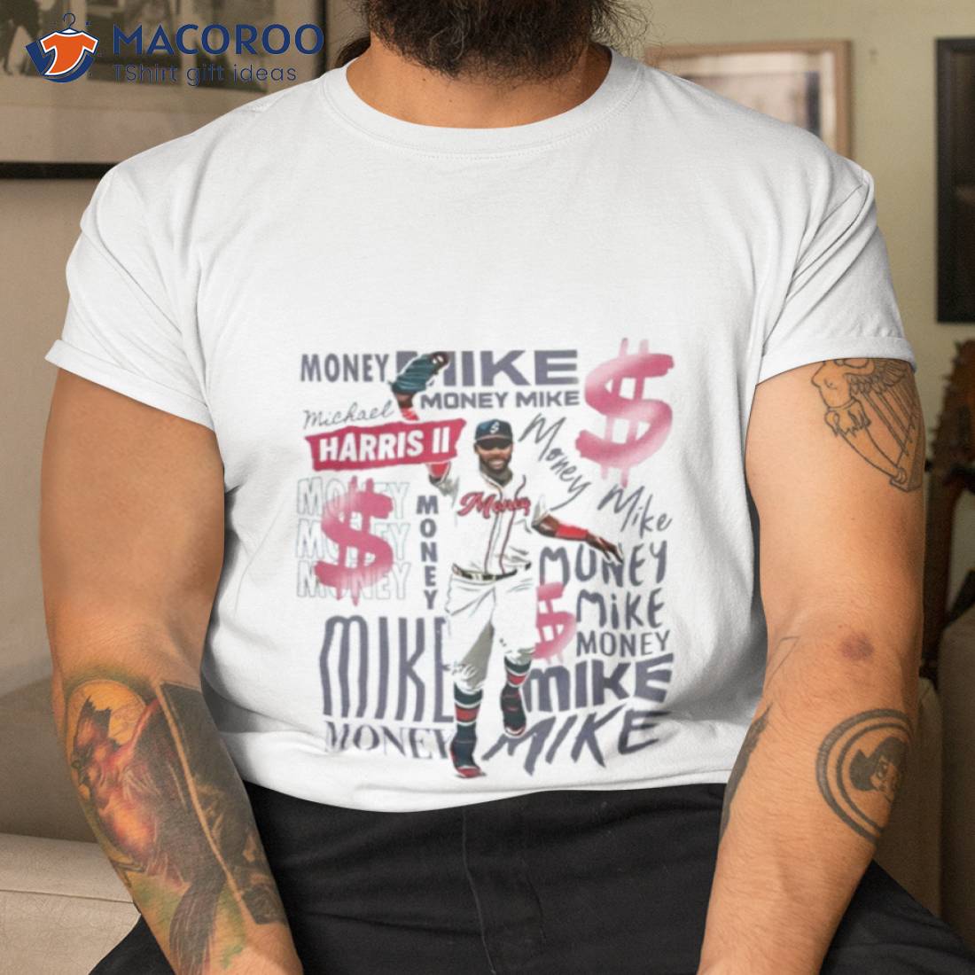 Money Mike $$$ Atlanta Braves Michael Harris Ii Shirt