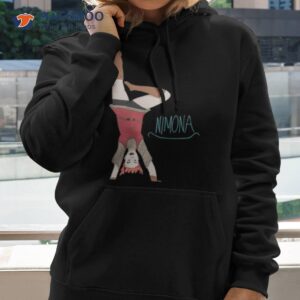 Monster Girl Up Side Down Nimona Shirt