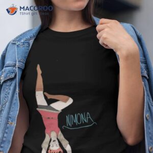 Monster Girl Up Side Down Nimona Shirt