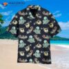 Monster Octopus And Fish Pattern Hawaiian Shirts