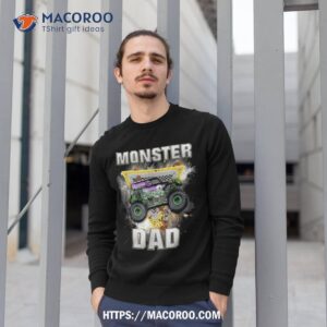 monster truck dad are my jam lovers shirt sweatshirt 1