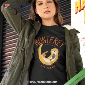 monterey california sea otter design shirt tshirt 2