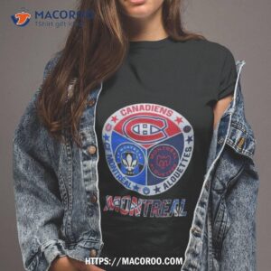Montreal Team Sports Canadiens Alouettes Cf Montreal 2023 Shirt