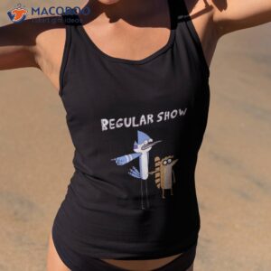 mordecai and rigby regular show shirt tank top 2