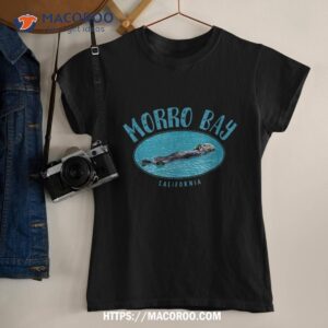 morro bay california sea otter design shirt tshirt