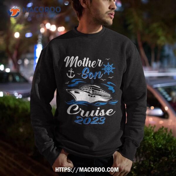 Mother Son Cruise 2023 Family Mom Vacation Trip Matching Shirt