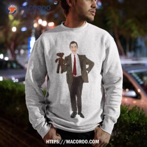 Mr Bean And Teddy Bear Shirt 2 mr bean and teddy bear shirt sweatshirt