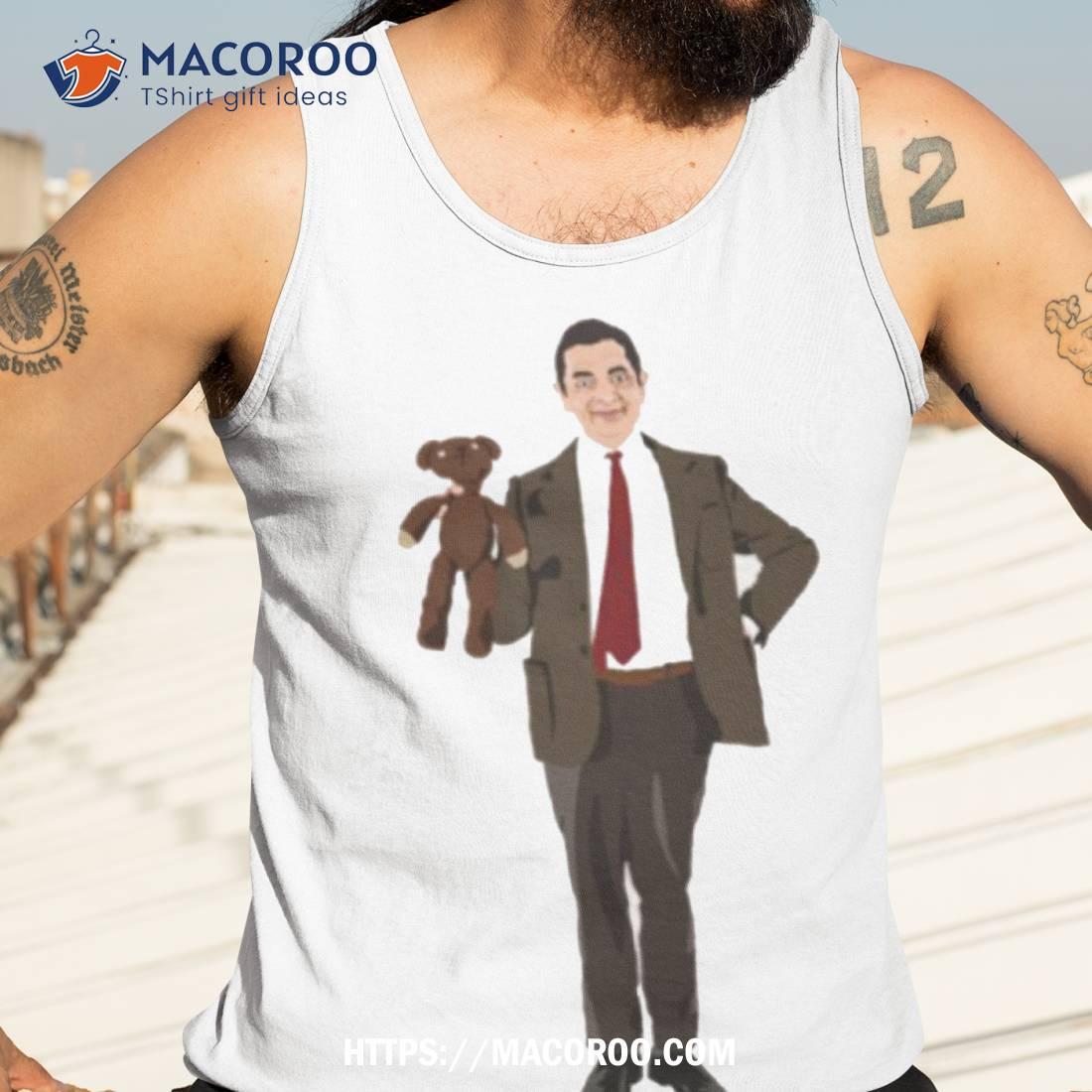 Mr Bean And Teddy Bear Shirt Mr Bean And Teddy Bear Shirt