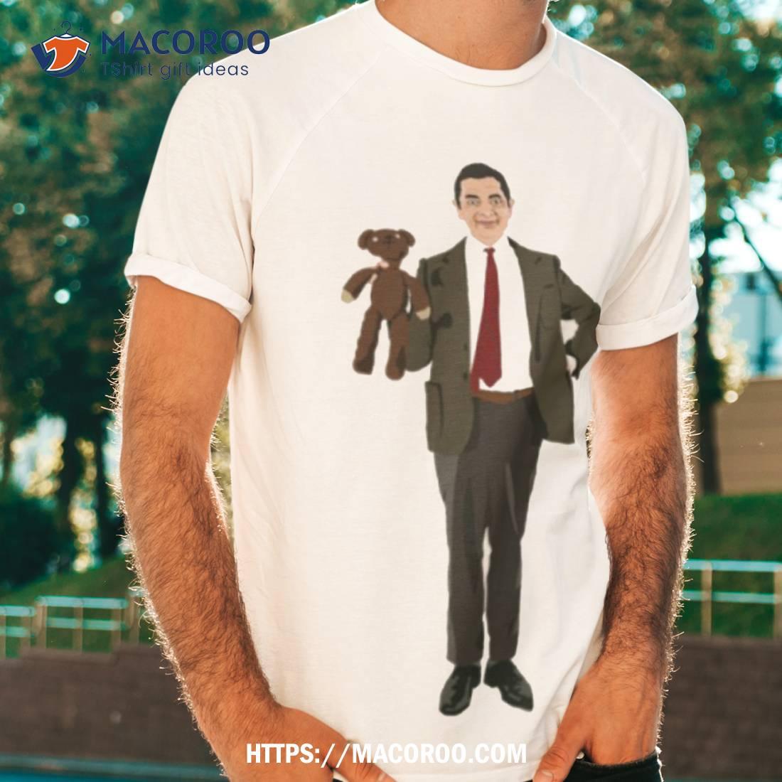 Mr Bean And Teddy Bear Shirt Mr Bean And Teddy Bear Shirt