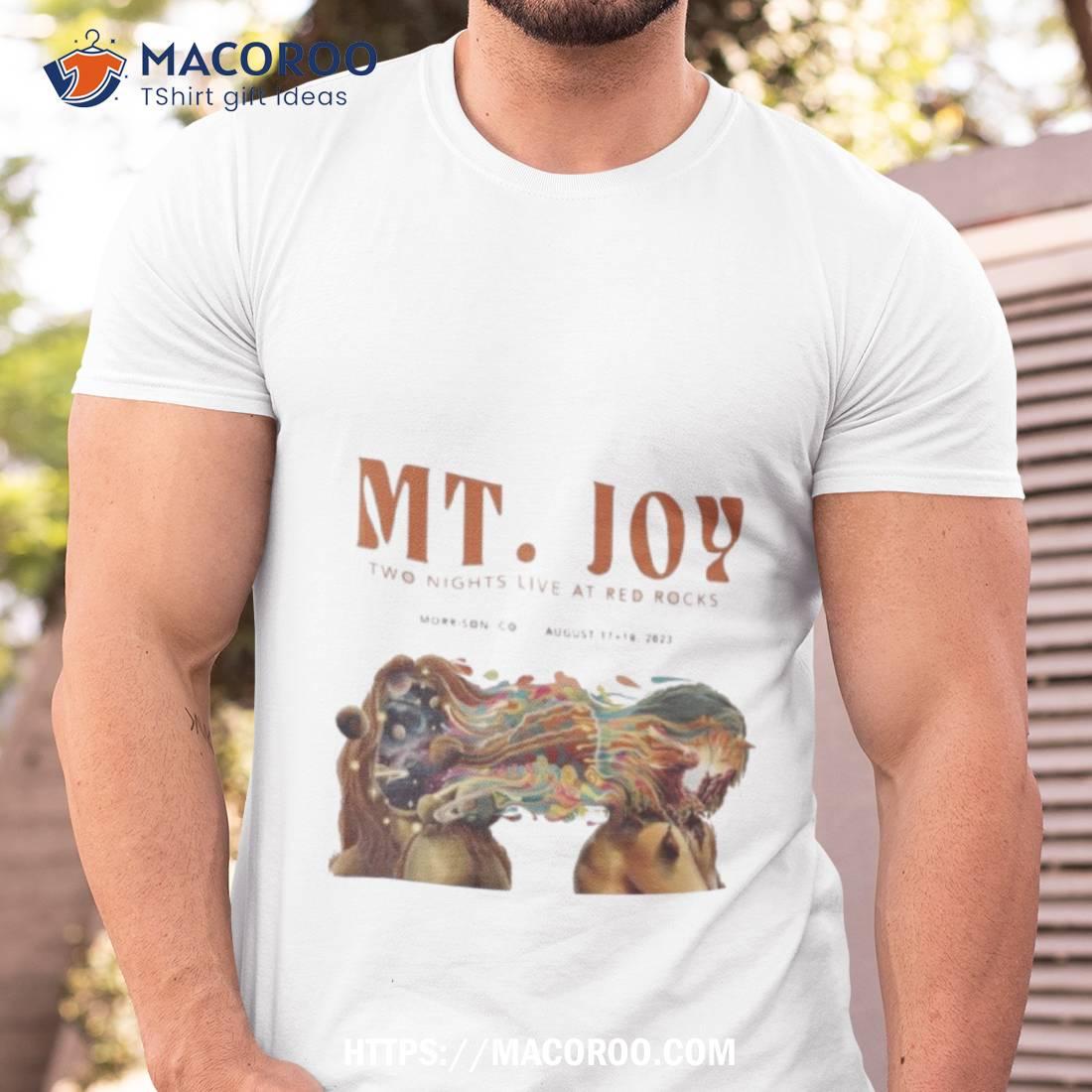 Mt. Joy Morrison Two Nights Live At Red Rocks 2023 Shirt Mt. Joy Morrison Two Nights Live At Red Rocks 2023 Shirt