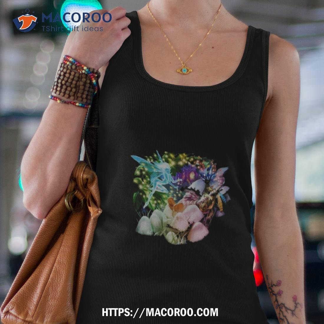 Mushroom Garden Light Fantasy Shirt Mushroom Garden Light Fantasy Shirt