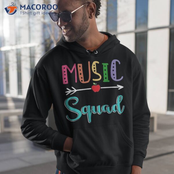 Music Squad Teacher Back To School Shirt