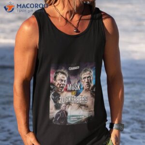 musk and zuckerberg karate combat boxing shirt tank top