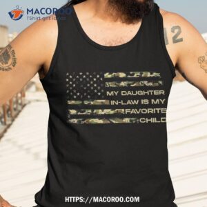 my daughter in law is favorite child fathers day us flag shirt tank top 3