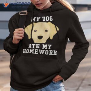 My Dog Ate Homework – Labrador Back To School Shirt