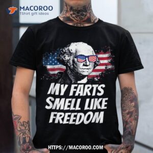 Its Only Treason If You Lose George Washington American Flag Shirt