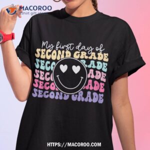 My First Day Of Second Grade Back To School Kids Boys Girls Shirt