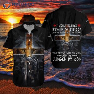 My God-jesus Lion Cross Hawaiian Shirts