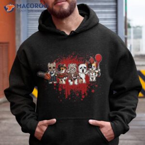 my little horror crew halloween calico cat shirt hoodie