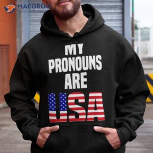 My Pronouns Are Usa Shirt 1 my pronouns are usa shirt hoodie