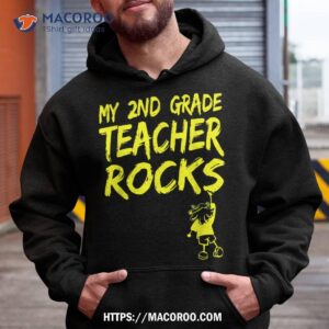 My Second Grade Teacher Rocks 2nd Grade Teacher Kid Favorite Shirt