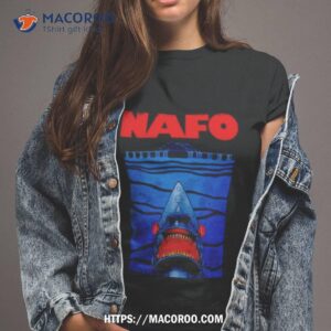 Nafo X Grandpa Yurko Shark Drone Shirt