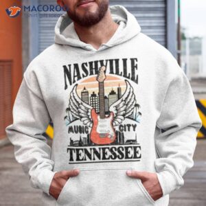 nashville music city country music and western shirt hoodie