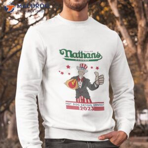 nathans hot dog eating contest 2023 shirt sweatshirt