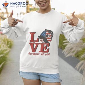national bohemian love baltimore shirt sweatshirt 1