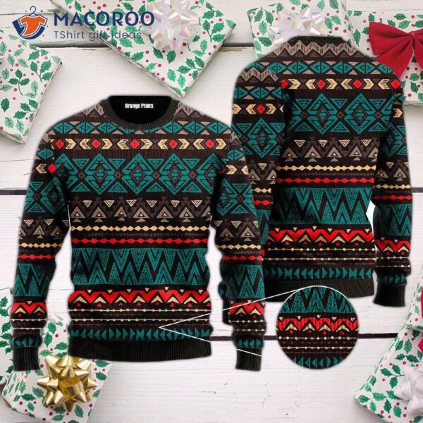 Native Aztec Navajo Ugly Christmas Sweater