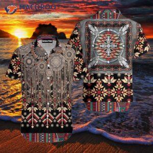 Native Tribal Pattern Hawaiian Shirts