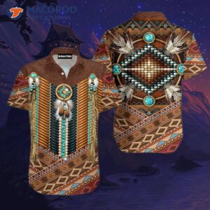 Native Tribal Pattern Hawaiian Shirts