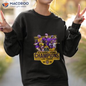 ncaa baseball national champions 2023 lsu tigers team players shirt sweatshirt 2