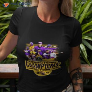 Ncaa Baseball National Champions 2023 Lsu Tigers Team Players Shirt