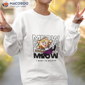 Neco Arc Loaf Glossy Meow Shirt 2 neco arc loaf glossy meow shirt sweatshirt 2