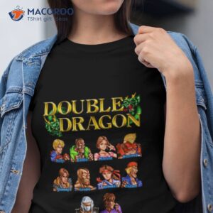 neo geo character lineup double dragon shirt tshirt