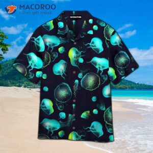 neon hawaiian jellyfish shirts 0
