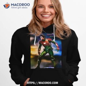 new spider man no way home concept art green goblin wearing iron man mark 6 shirt hoodie 1