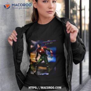 New Spider Man No Way Home Concept Art Green Goblin Wearing Iron Man Mark 6 Shirt