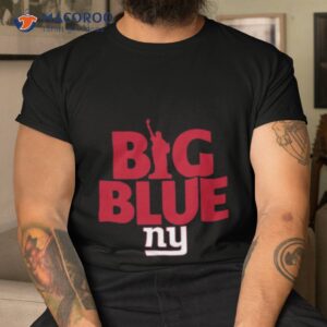 New York Giants Big Blue American Football Logo 2023 Shirt