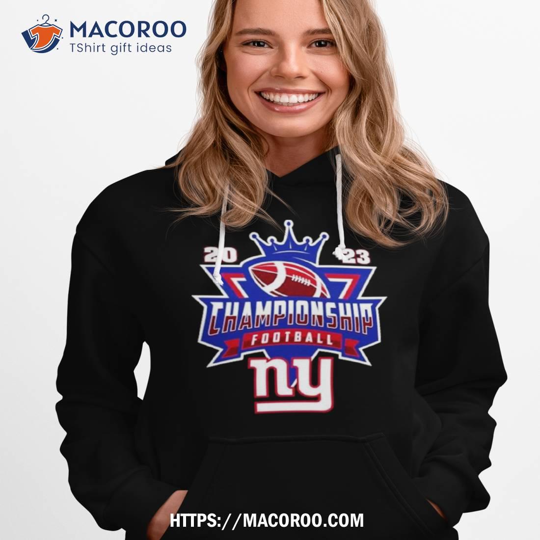 New York Giants Football Nfl 2023 Championship Crown Logo Shirt New York Giants Football Nfl 2023 Championship Crown Logo Shirt