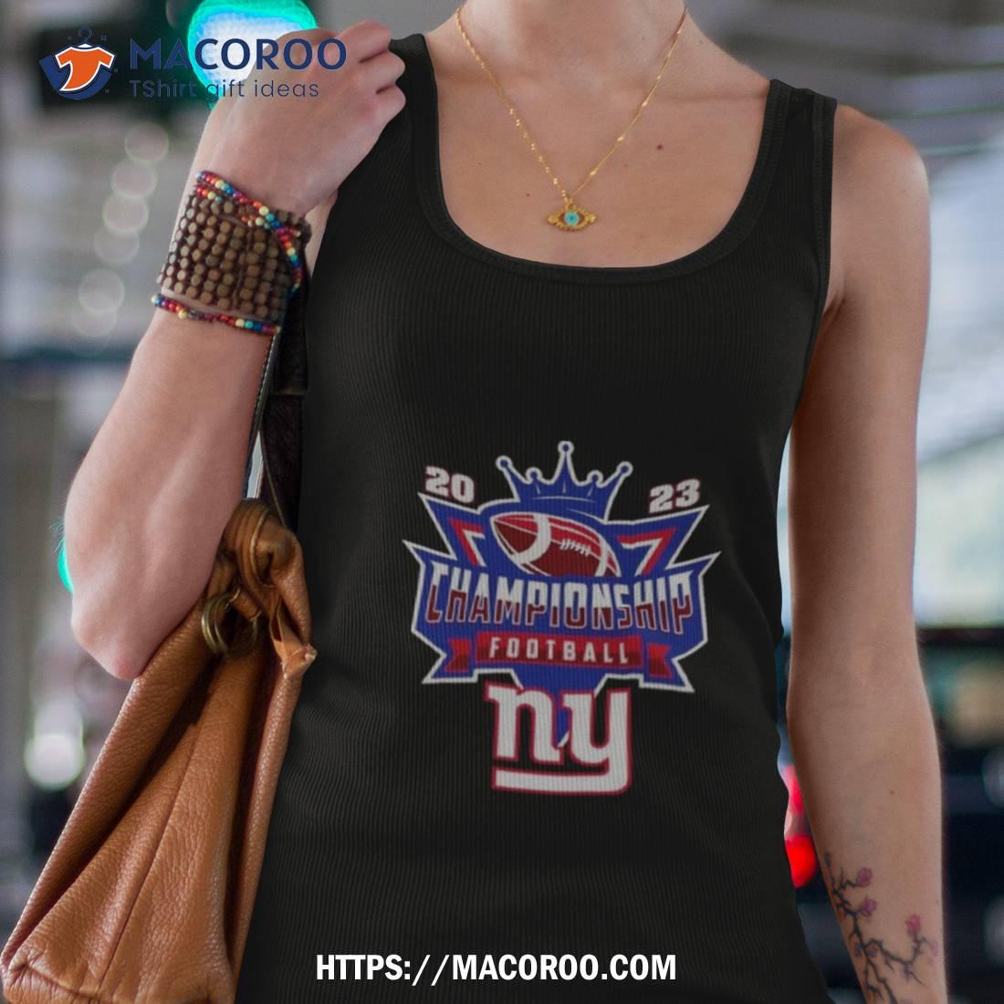 New York Giants Football Nfl 2023 Championship Crown Logo Shirt New York Giants Football Nfl 2023 Championship Crown Logo Shirt