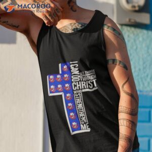 new york islanders i can do all things through christ who strengthens me cross shirt tank top 1