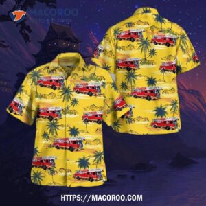 Newark, New Jersey, Newark Fire Department Ladder 7 Hawaiian Shirt