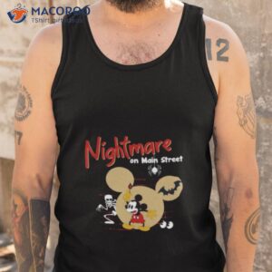 nightmare on main street shirt tank top